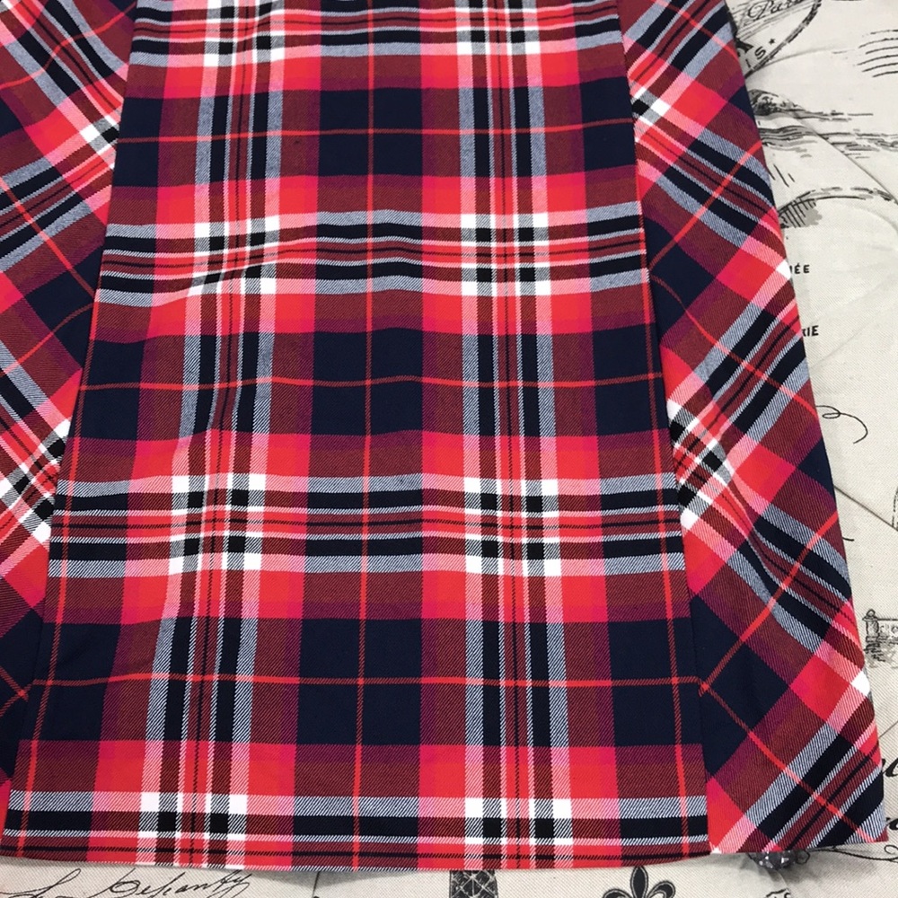 💥 Trina Turk Truett Plaid Sheath Dress - Picture 4 of 7